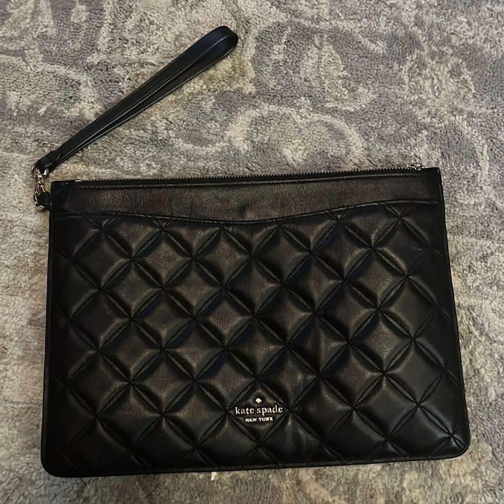 Black Kate spade wristlet